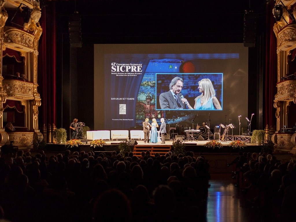 Evento SICPRE<br>Teatro Petruzzelli Bari ottobre 2013