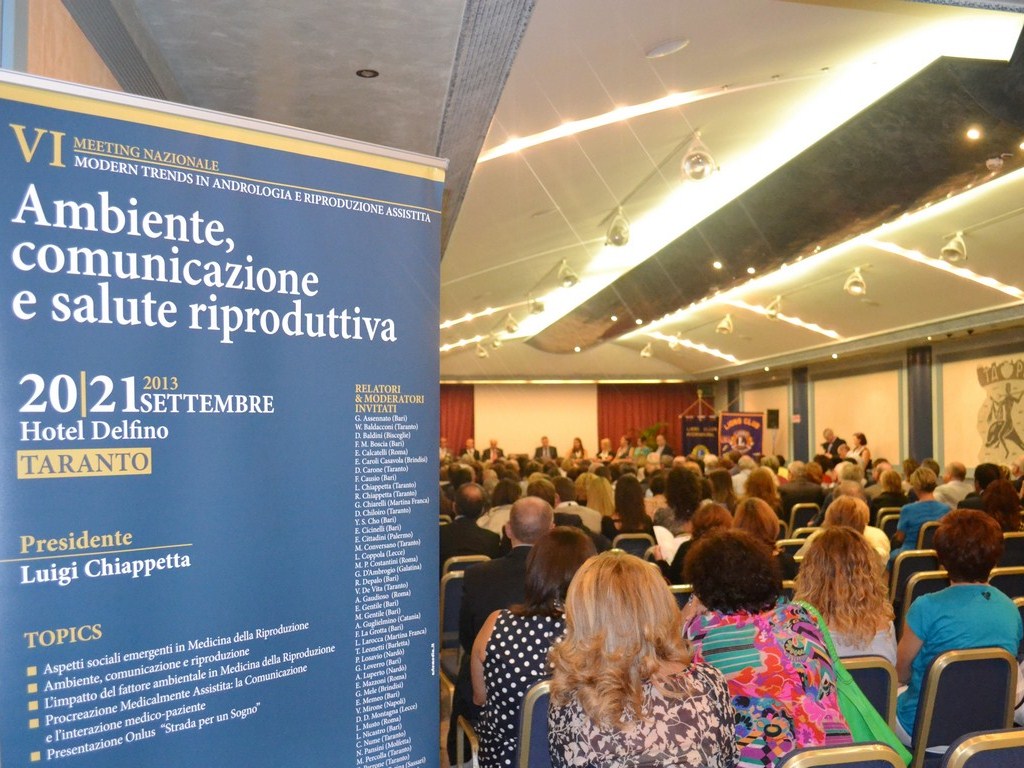 Meeting Ambiente, Comunicazione e Salute riproduttiva<br>Grand Hotel Delfino Taranto settembre 2013